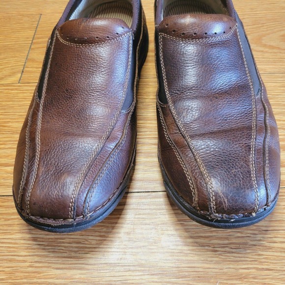 Eastland Men\'s Cormac Brown Leather Slip On Driving Shoe Size 11D main image 11